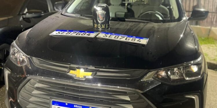 RONE detém quadrilha e recupera veículo roubado em Curitiba