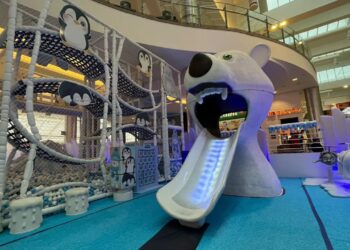 Parque infantil Rainbow Beez Neve abre a programação das “Férias Congelantes” no Shopping Estação