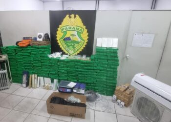 Polícia Militar apreende mais de setecentos quilos de maconha em Curitiba