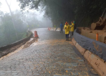 Com limpeza da pista, Estrada da Graciosa é liberada para tráfego