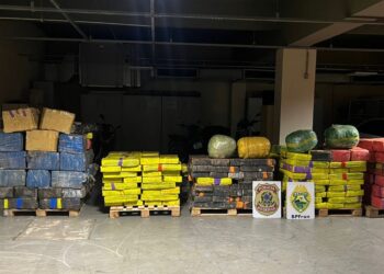 Polícia Militar apreende quase quatro toneladas de drogas