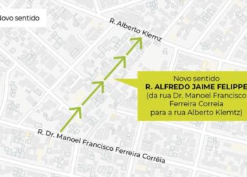 Rua no Portão terá mudança de sentido a partir desta quarta-feira