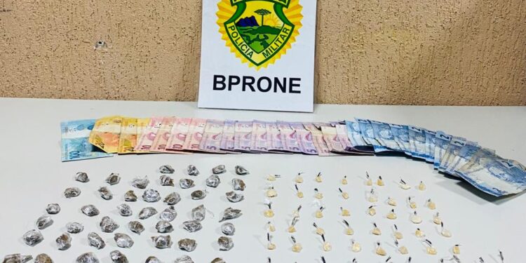 RONE detém indivíduo e apreende crack e maconha na Vila Nossa Senhora da Luz