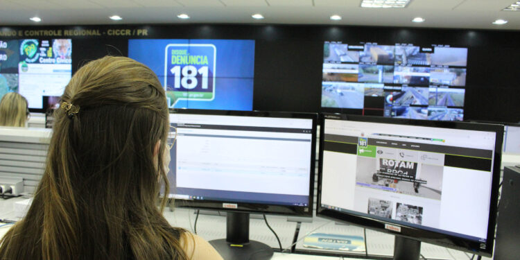 Disque Denúncia 181 do Paraná registrou 24 mil comunicações de crimes no primeiro semestre