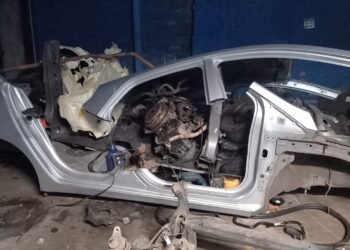 RONE estoura desmanche de veículos em São José dos Pinhais