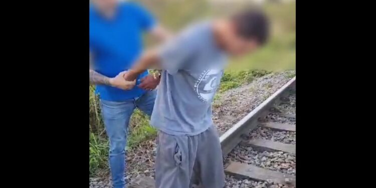 Mulher que morreu atropelada por trem havia sido espancada e jogada nos trilhos em Curitiba