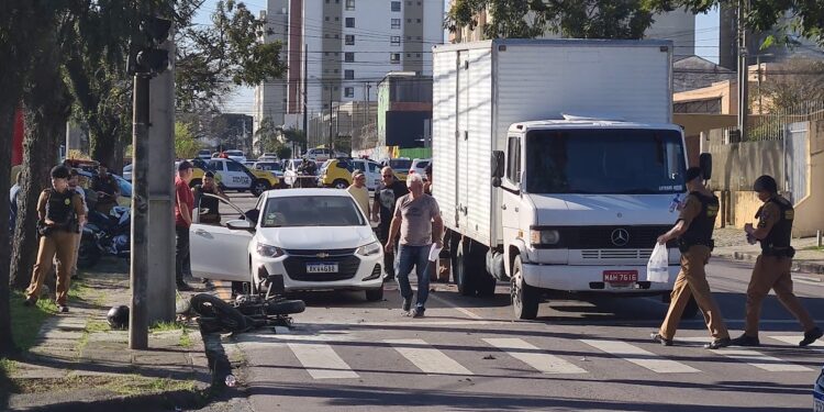Policial militar morre em acidente logo após sair do batalhão em Curitiba