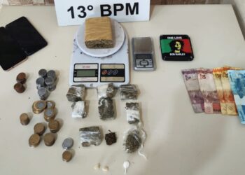 Policiais militares recebem denúncia na CEASA e detém indivíduo por receptação e tráfico