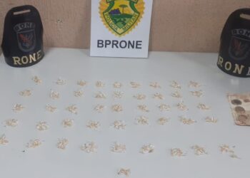 RONE detém traficante a apreende quase 500 pedras de crack na Vila Sandra