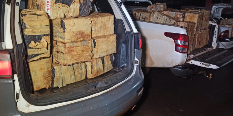 Polícia Militar apreende 2,7 toneladas de maconha