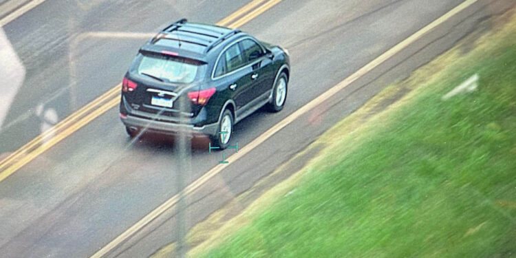 Suspeito de contrabando é preso em flagrante com ajuda de helicóptero do Projeto Falcão