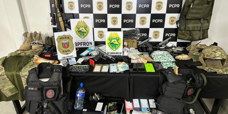 PCPR e PMPR prendem oito pessoas ligadas a diversos crimes