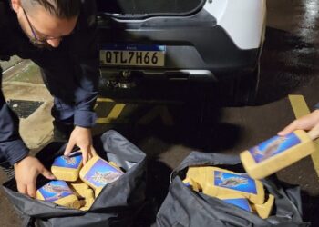 Em abordagem de rotina, GM apreende carregamento de crack avaliado em mais de 1 milhão de reais