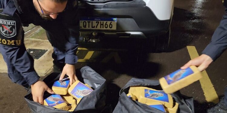 Em abordagem de rotina, GM apreende carregamento de crack avaliado em mais de 1 milhão de reais