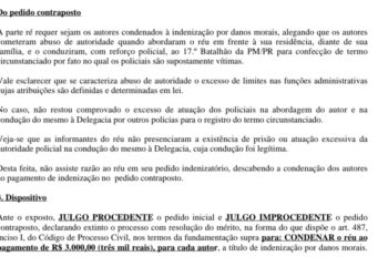 Indivíduo que acusou no Facebook PMs de pegar dinheiro de apreensão é condenado a pagar R$ 6 mil de danos morais