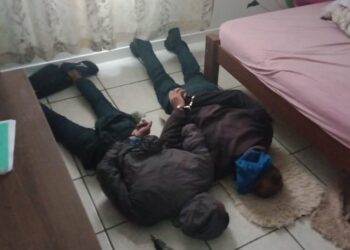 Criminosos rendem família, tentam roubar residência, mas acabam presos pela Guarda Municipal