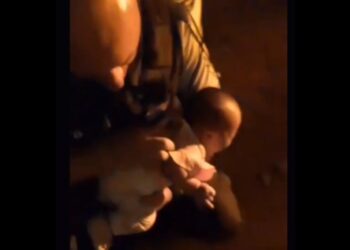 Vigilante de Curitiba salva bebezinha que não estava respirando, veja o vídeo