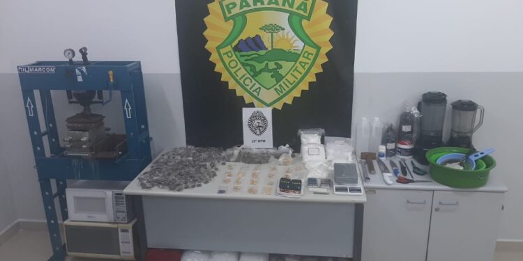 Polícia realiza mega operação contra o tráfico de drogas em Curitiba e região metropolitana