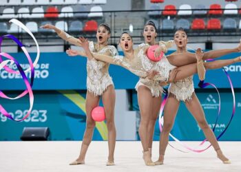 Ginastas campeãs pan-americanas se apresentam no Ginásio Tarumã nesta quinta