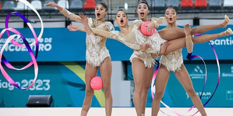 Ginastas campeãs pan-americanas se apresentam no Ginásio Tarumã nesta quinta