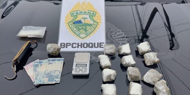 Polícia Militar realiza grande operação contra o tráfico de drogas na região metropolitana de Curitiba