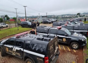 Polícias fazem megaoperação contra organização criminosa no Paraná