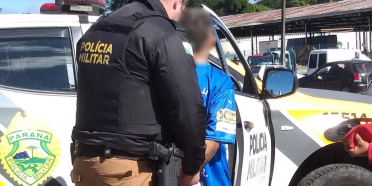 Polícia Militar prende foragido na CEASA de Curitiba