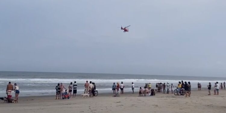 Corpo de criança que se afogou em Guaratuba é encontrado