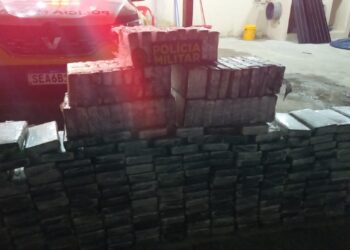 Polícia militar apreende carregamento com meia tonelada de cocaína avaliado em R$ 25 milhões de reais, veja o vídeo