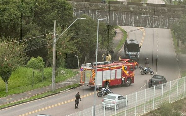Motociclista morre em acidente no bairro Jardim Botânico, em Curitiba