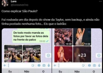 Fã tem celular furtado após show de Taylor Swift e ladrão devolve fotos via Whatsapp