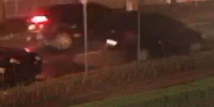 Câmera de segurança registrou acidente de vereadora que foi presa em Curitiba