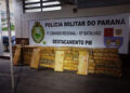 Após perseguição, PM apreende meia tonelada de maconha no Paraná
