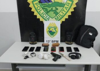 Trio é preso em flagrante após roubo a passageiros de ligeirão em Curitiba