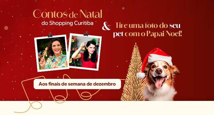 Shopping realiza contação de história e Natal Pet em dezembro