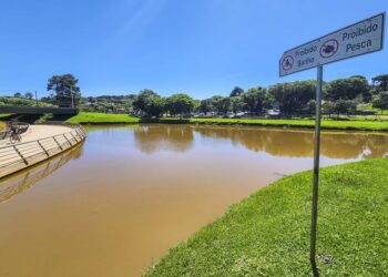 Prefeitura alerta sobre a proibição de nadar e pescar em lagos de parques e bosques de Curitiba