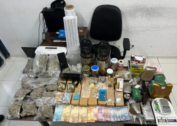 Guarda Municipal de Pinhais fecha disk entrega de drogas que tinha até cartão de fidelidade