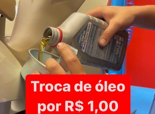 É AMANHÃ: Motonic inaugura loja em shopping e faz troca de óleo a 1 real