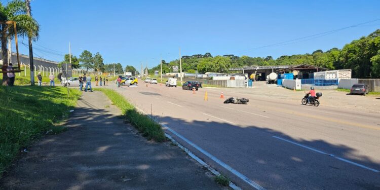 Capacete sai da cabeça e motociclista perde a vida em acidente na RMC