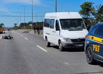 Motociclista perde a vida em acidente na BR-116 em Curitiba