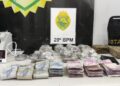 ROTAM apreende drogas, dinheiro e detém traficante em Curitiba