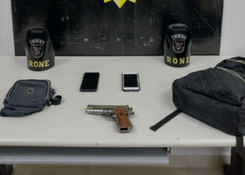 Casal do crime rouba celulares e cai na mão da RONE