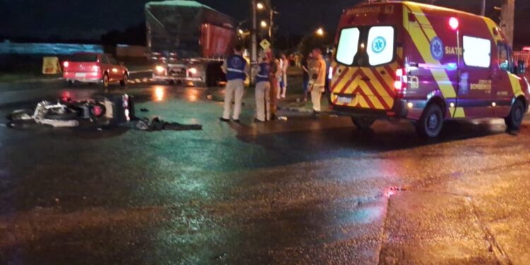 Motoboy perde a vida em acidente na região metropolitana de Curitiba