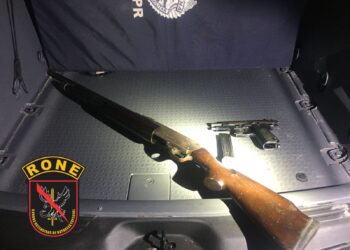 RONE detém trio e apreende calibre 12 e pistola no litoral do Paraná