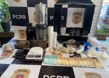 PCPR cumpre mandado de prisão por homicídio tentado e descobre laboratório de drogas