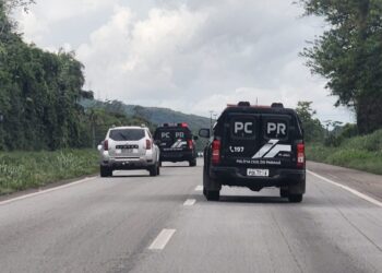 PCPR prende em flagrante sete envolvidos em furto de cargas em Morretes