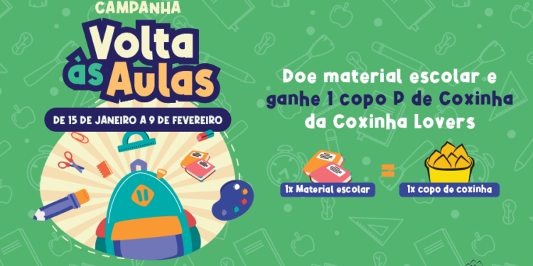 Volta às aulas: Shopping Curitiba arrecada material escolar para doação a crianças carentes