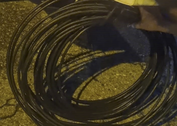 Guarda Municipal de Curitiba prende indivíduo por furto de fios no Água Verde