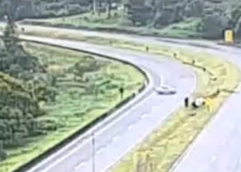 Veja o vídeo: PRF detalha atropelamento envolvendo policial em atendimento de acidente