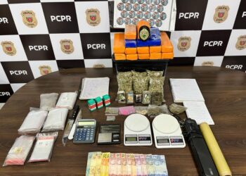 RONE prende traficante e apreende drogas na região metropolitana de Curitiba